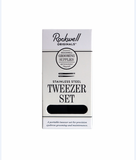 Rockwell Razors | Stainless Steel Tweezer Set