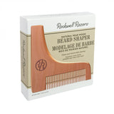 Rockwell Razors | Beard Shaper Natural Pear Wood