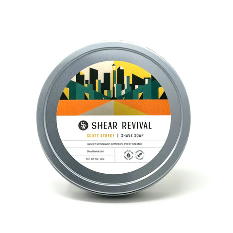 Shear Revival | Orange & Oakmoss Shave Soap