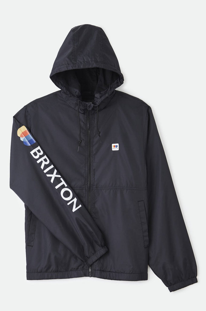 Brixton  Claxton Alton Lightweight Zip Hood Jacket –
