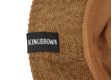 King Brown | Corduroy Bucket Hat