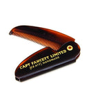 Captain Fawcett's | Fine Toothed Folding Pocket Moustache Comb