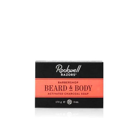 Rockwell Razors | Beard & Body Activated Charcoal Soap