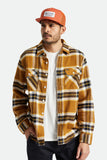 Brixton | Bowery Flannel L/S Medal Bronze SMALL